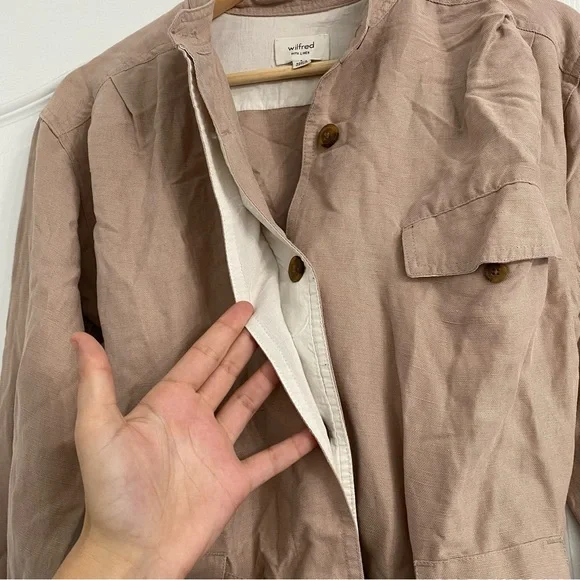 WILFRED | Nicolet linen belted jacket - Picture 6 of 8